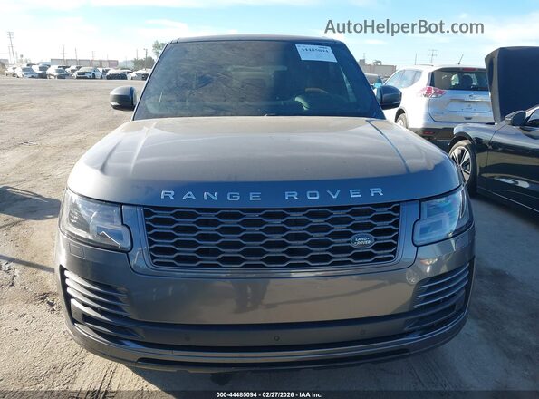 SALGS5RE1JA391684 2018 LAND ROVER RANGE ROVER Серый Вид спереди