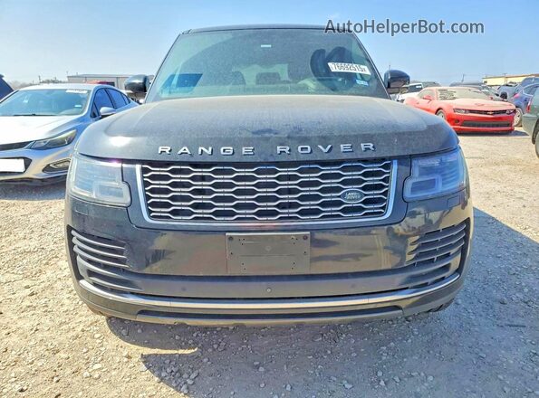 SALGS5RE3KA518775 2019 LAND ROVER RANGE Black Դիմացի տեսք