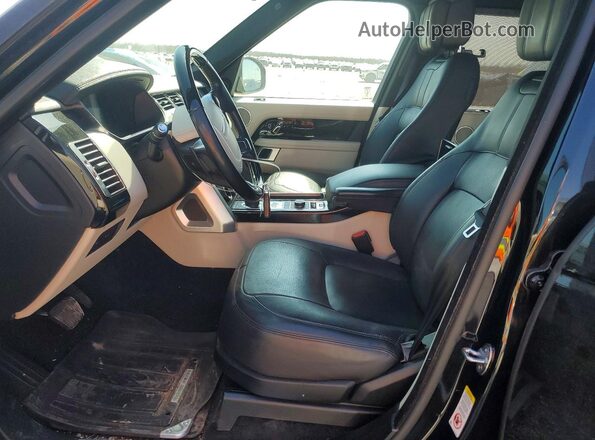 SALGS5RE3KA518775 2019 LAND ROVER RANGE Black Սալոնի դիմացի տեսք