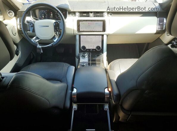 SALGS5RE3KA518775 2019 LAND ROVER RANGE Black Առջևի վահանակի տեսք