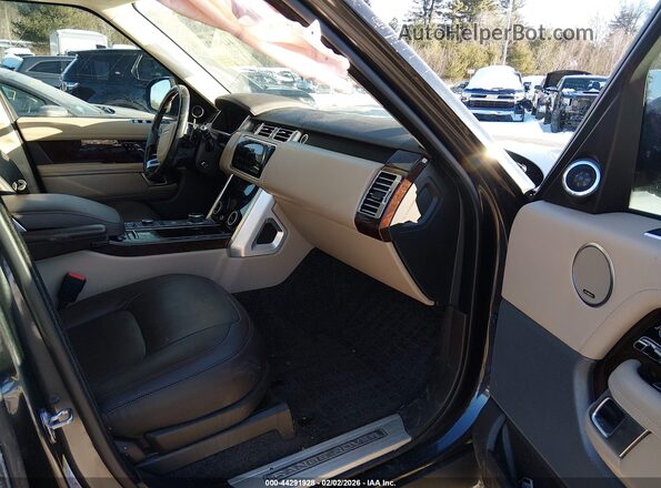 SALGS5SE2MA416476 2021 LAND ROVER RANGE ROVER Black წინა სალონის ხედი