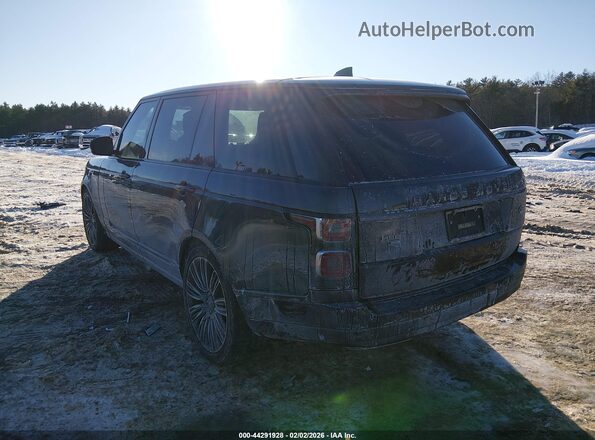 SALGS5SE2MA416476 2021 LAND ROVER RANGE ROVER Black უკანა მარცხენა