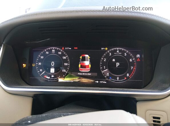 SALGS5SE2MA416476 2021 LAND ROVER RANGE ROVER Black უკანა სავარძლების ხედი