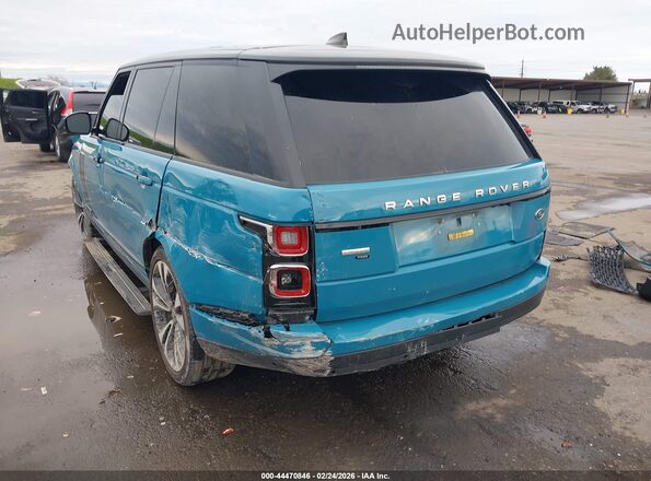 SALGU5SEXMA418275 2021 LAND ROVER RANGE ROVER Синий Задняя левая четверть