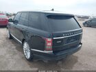 2016 Land Rover Range Rover 5.0l V8 Supercharged Autobiography Black vin: SALGV2EF1GA309465