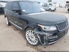 2016 Land Rover Range Rover 5.0l V8 Supercharged Autobiography Black vin: SALGV2EF1GA309465