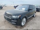 2016 Land Rover Range Rover 5.0l V8 Supercharged Autobiography Black vin: SALGV2EF1GA309465