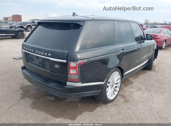 SALGV2EF1GA309465 2016 LAND ROVER RANGE ROVER Black Rear right
