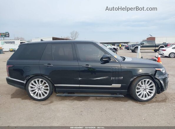 SALGV2EF1GA309465 2016 LAND ROVER RANGE ROVER Black Rear interior view