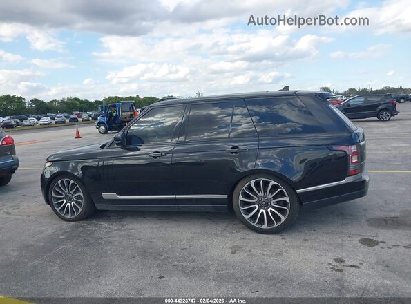 SALGV2EFXGA280130 2016 LAND ROVER RANGE ROVER Черный Панорамный вид салона 360°