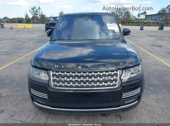 SALGV2EFXGA280130 2016 LAND ROVER RANGE ROVER Черный Вид щитка приборов