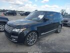 2016 Land Rover Range Rover 5.0l V8 Supercharged Autobiography Черный vin: SALGV2EFXGA280130