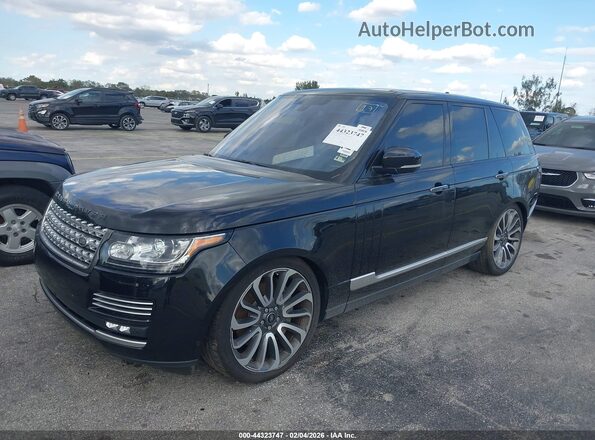 SALGV2EFXGA280130 2016 LAND ROVER RANGE ROVER Черный 