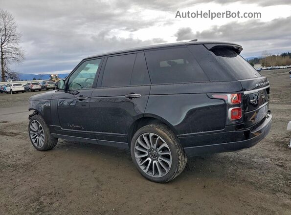 SALGV2SE7NA461419 2022 LAND ROVER RANGE Black Trasero izquierdo