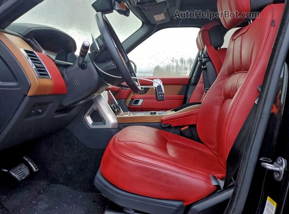 SALGV2SE7NA461419 2022 LAND ROVER RANGE Black Vista interior delantera