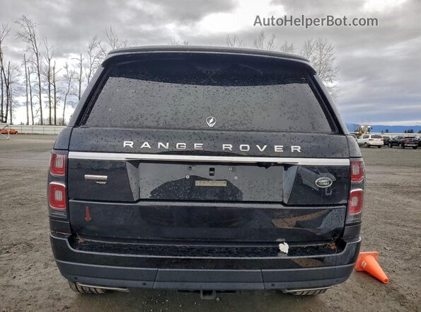 SALGV2SE7NA461419 2022 LAND ROVER RANGE Black Vista trasera