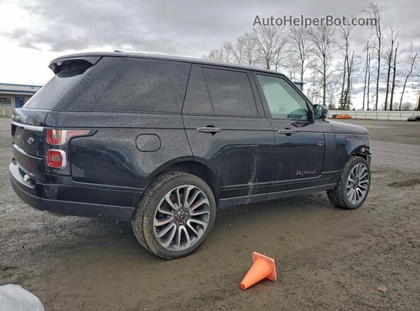 SALGV2SE7NA461419 2022 LAND ROVER RANGE Black Trasero derecho