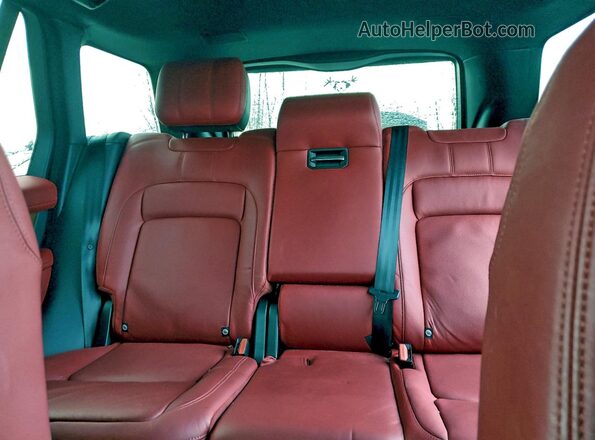 SALGV2SE7NA461419 2022 LAND ROVER RANGE Black Vista de los asientos traseros