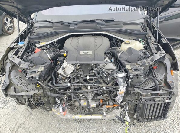 SALK19E72PA035345 2023 LAND ROVER RANGE Black Vista del compartimento del motor