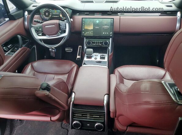 SALK19E72PA035345 2023 LAND ROVER RANGE Black Vista del salpicadero