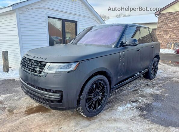 SALKP9E7XPA067720 2023 LAND ROVER RANGE Черный Передняя левая четверть