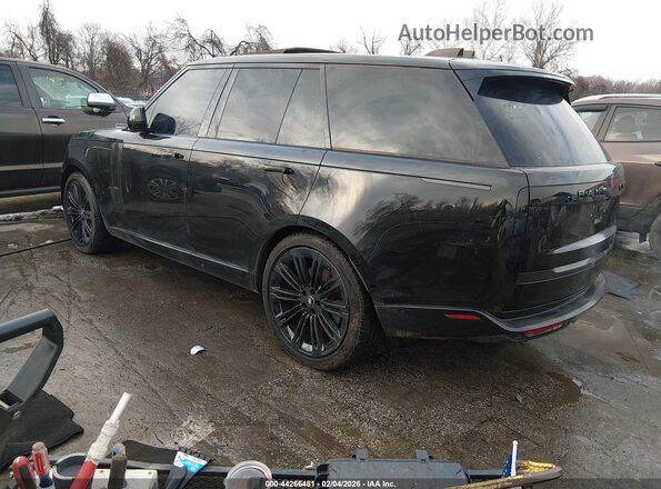 SALKP9E93RA221012 2024 LAND ROVER RANGE ROVER Черный Задняя левая четверть