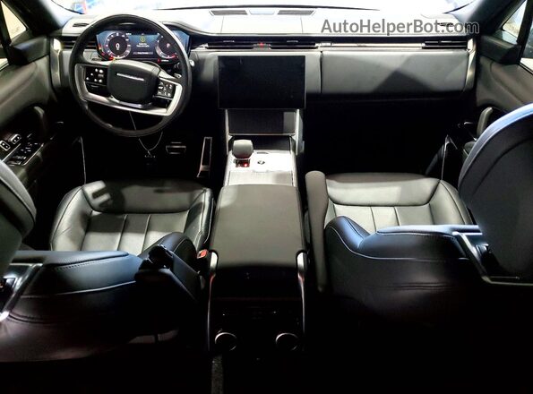 SALKP9E93SA296542 2025 LAND ROVER RANGE Черный Вид панели приборов