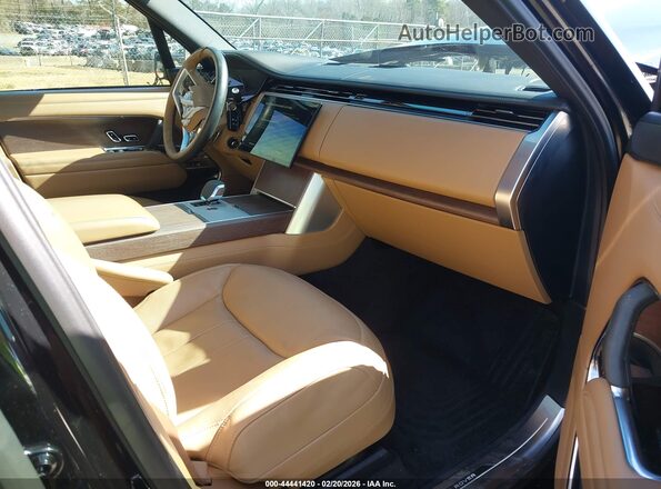 SALKP9E94RA216594 2024 LAND ROVER RANGE ROVER Черный Вид салона спереди