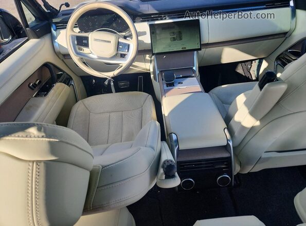 SALKP9E95RA201232 2024 LAND ROVER RANGE Green Dashboard view