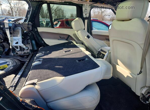 SALKP9E95RA201232 2024 LAND ROVER RANGE Green Rear interior view