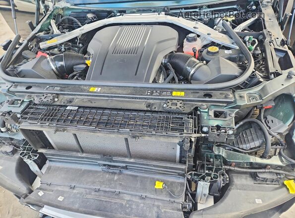 SALKP9E95RA201232 2024 LAND ROVER RANGE Green Engine compartment view