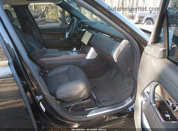 SALKP9FU1RA235929 2024 LAND ROVER RANGE ROVER Black Widok wnętrza z przodu