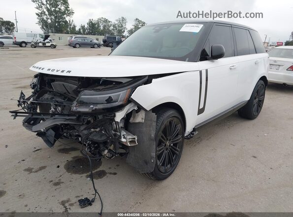 SALKP9FU3RA099013 2024 LAND ROVER RANGE ROVER White Vista tres cuartos delantera izquierda