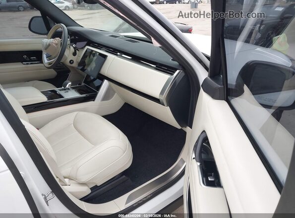 SALKP9FU3RA099013 2024 LAND ROVER RANGE ROVER White Vista interior delantera