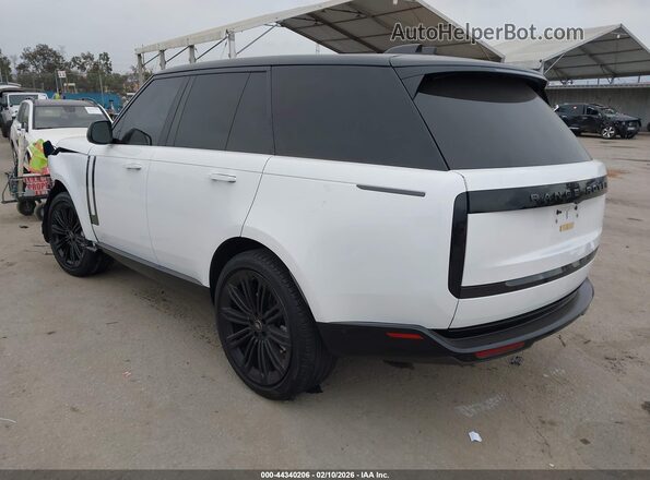 SALKP9FU3RA099013 2024 LAND ROVER RANGE ROVER White Trasero izquierdo