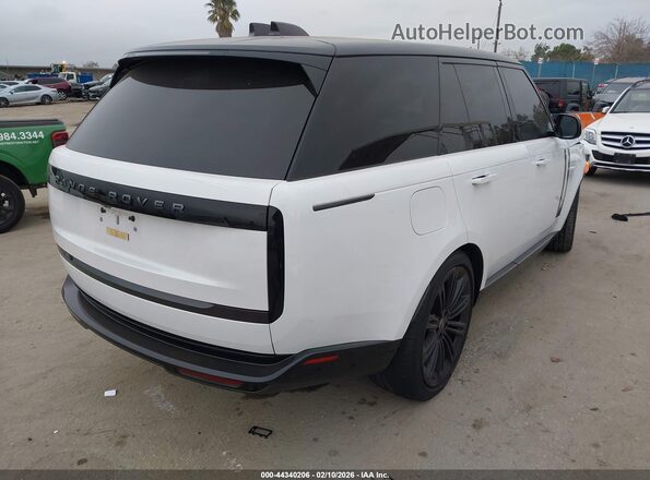 SALKP9FU3RA099013 2024 LAND ROVER RANGE ROVER White Trasero derecho