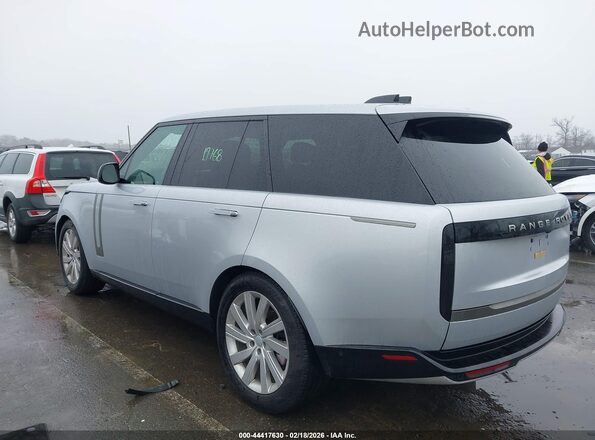 SALKP9FU9SA301715 2025 LAND ROVER RANGE ROVER Silver Rear left