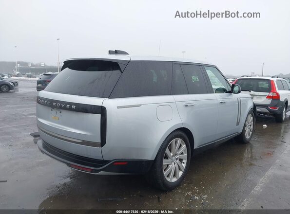 SALKP9FU9SA301715 2025 LAND ROVER RANGE ROVER Silver Rear right