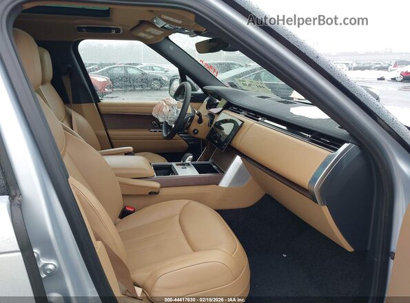 SALKP9FU9SA301715 2025 LAND ROVER RANGE ROVER Silver Front interior view