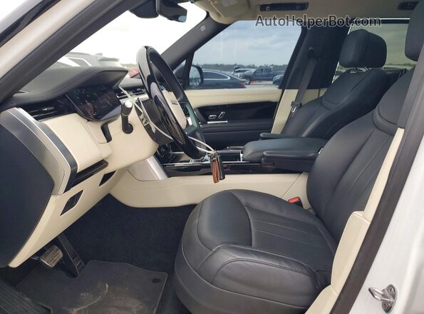 SALKPBE7XPA025006 2023 LAND ROVER RANGE White Widok wnętrza z przodu