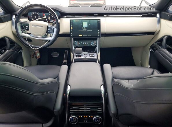 SALKPBE7XPA025006 2023 LAND ROVER RANGE White Widok deski rozdzielczej