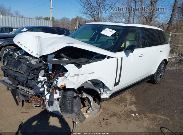 SALKPBE97RA236491 2024 LAND ROVER RANGE ROVER Белый Передняя левая четверть