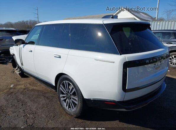 SALKPBE97RA236491 2024 LAND ROVER RANGE ROVER Белый Задняя левая четверть
