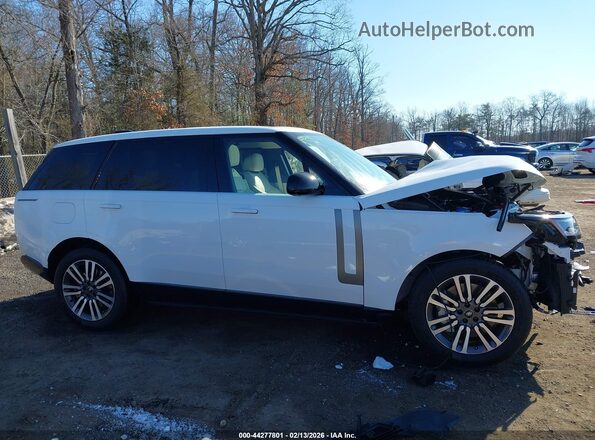 SALKPBE97RA236491 2024 LAND ROVER RANGE ROVER Белый Вид задней части салона