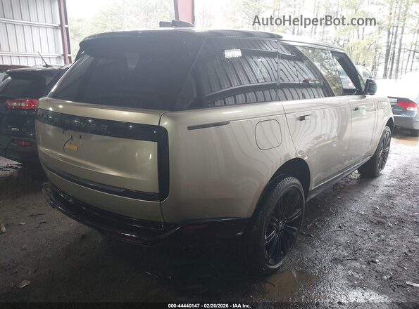 SALKPBFU3SA285065 2025 LAND ROVER RANGE ROVER Beige Trasero derecho