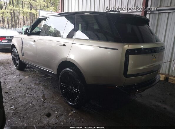 SALKPBFU3SA285065 2025 LAND ROVER RANGE ROVER Beige Trasero izquierdo