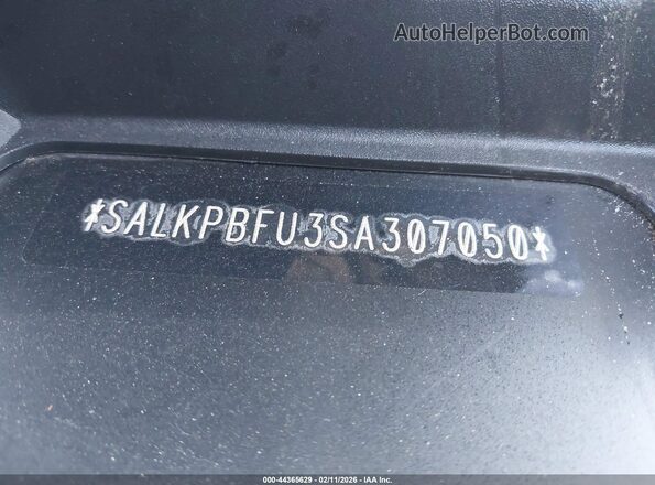 SALKPBFU3SA307050 2025 LAND ROVER RANGE ROVER Black Engine compartment view