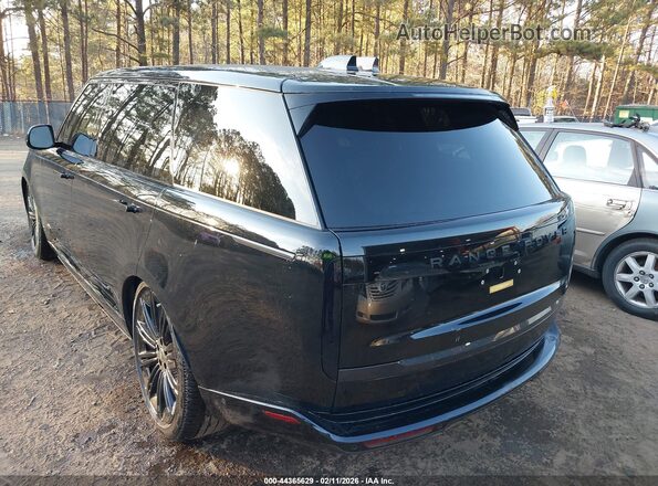 SALKPBFU3SA307050 2025 LAND ROVER RANGE ROVER Black Rear left