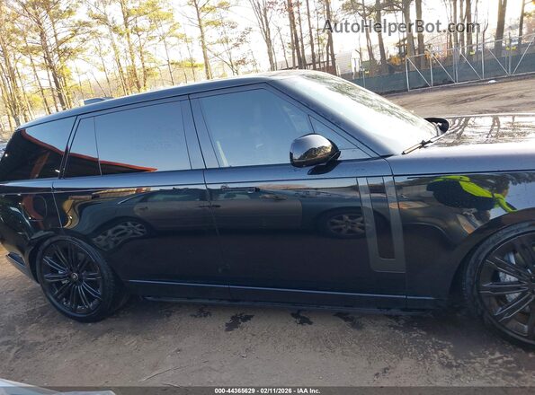 SALKPBFU3SA307050 2025 LAND ROVER RANGE ROVER Black Rear interior view