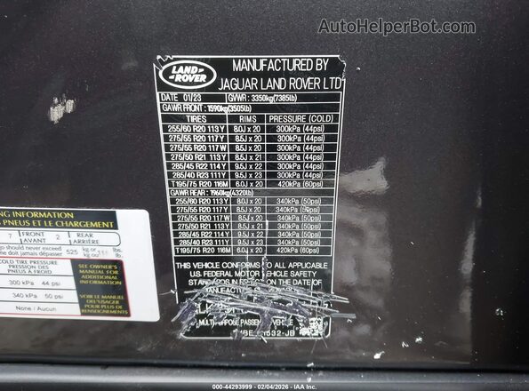 SALKPBFU8SA277737 2025 LAND ROVER RANGE ROVER Brown 